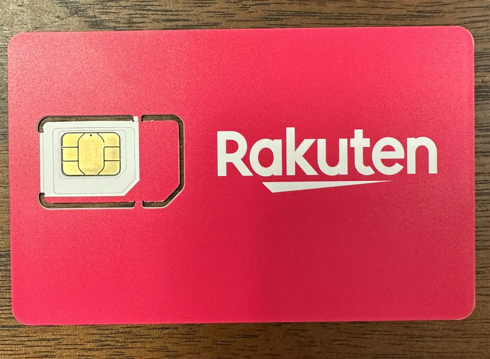 Sim Rakuten 3-5G/tháng, nhận được tin nhắn SMS, bán đứt 1 năm , giá 4800yen